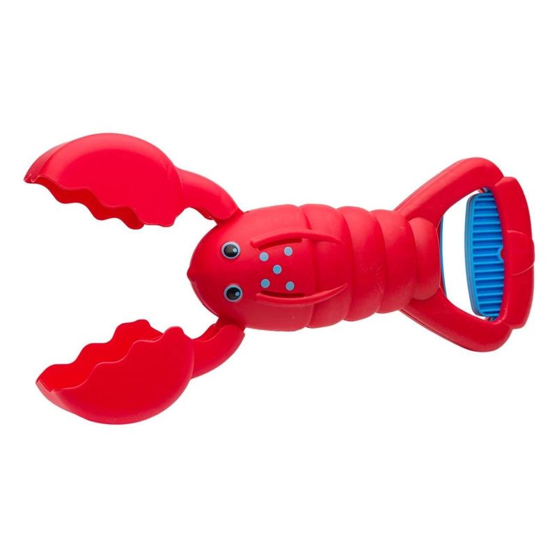 Jucarii, Copii si Bebe - Jucarii si jocuri - Jucarii de exterior - Jucarii pentru plaja si nisip - Cleste de joaca cu design Rac, 33 cm, Rosu - Infinity.ro