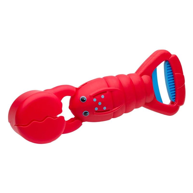 Jucarii, Copii si Bebe - Jucarii si jocuri - Jucarii de exterior - Jucarii pentru plaja si nisip - Cleste de joaca cu design Rac, 33 cm, Rosu - Infinity.ro