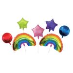 Casa si Gradina - Decoratiuni - Decoratiuni petrecere - Baloane - Set de Baloane din Folie Multicolor pentru Petreceri - Infinity.ro