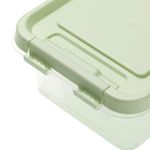 Casa si Gradina - Bucatarie si vesela - Organizare si depozitare bucatarie - Cutii alimentare - Recipient Alimente Transparent Verde cu Capacitate 0,5L - Infinity.ro