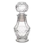 Casa si Gradina - Bucatarie si vesela - Cani si pahare - Sticle - Sticla Transparenta cu Model Reliefat Romburi pentru Lichior 50ml - Infinity.ro