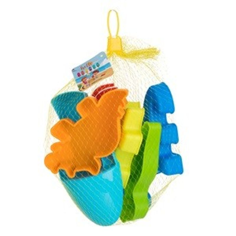 Jucarii, Copii si Bebe - Jucarii si jocuri - Jucarii de exterior - Jucarii pentru plaja si nisip - Set Forme pentru Nisip cu Dinozauri, 6 buc, Multicolor - Infinity.ro