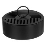 Laptop, Telefoane si Tablete - Wearables si gadgeturi - Gadgeturi - Dispozitive anti-pierdere - Suport metalic pentru spirala anti tantari, rotund, negru, 15x5.5 cm - Infinity.ro