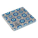 Market - Curatenie si intretinere casa - Produse bucatarie - Prosoape de hartie si servetele - Servetele de Masa cu 2 Straturi Ecru cu Ochi Bleu 33x33cm - 20buc - Infinity.ro