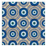 Market - Curatenie si intretinere casa - Produse bucatarie - Prosoape de hartie si servetele - Servetele de Masa cu 2 Straturi Ecru cu Ochi Bleu 33x33cm - 20buc - Infinity.ro