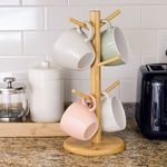 Casa si Gradina - Bucatarie si vesela - Cani si pahare - Cani si cesti - Set 4 Cani pentru Cafea din Ceramica cu Farfurioare, 210ml, Culori Pastel - Infinity.ro
