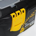 Casa si Gradina - Constructii - Depozitare, transport si protectie - Organizatoare si cutii scule - Cutie pentru Unelte Neagra Galbena 32x17x14cm - Infinity.ro