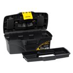 Casa si Gradina - Constructii - Depozitare, transport si protectie - Organizatoare si cutii scule - Cutie pentru Unelte Neagra Galbena 32x17x14cm - Infinity.ro