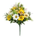 Casa si Gradina - Decoratiuni - Obiecte decorative - Plante artificiale - Buchet de Anemone Artificiale Galbene, 40 cm - Infinity.ro