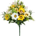 Casa si Gradina - Decoratiuni - Obiecte decorative - Plante artificiale - Buchet de Anemone Artificiale Galbene, 40 cm - Infinity.ro