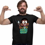 Fashion, accesorii si bijuterii - Barbati - Imbracaminte - Tricouri si bluze barbati - Tricou Barbati Craig Dumbrava Explorator, negru, marime M - Infinity.ro