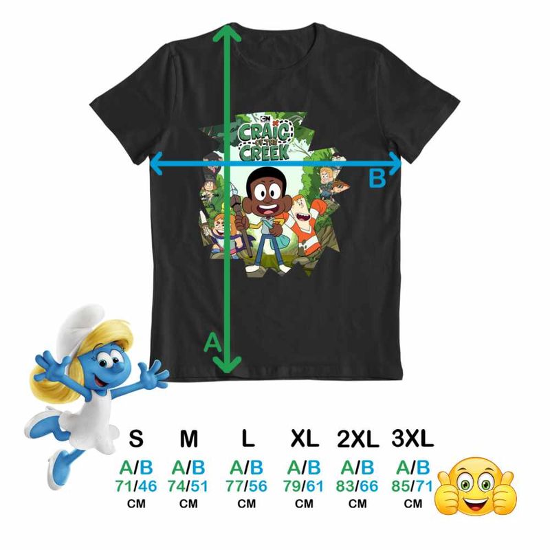 Fashion, accesorii si bijuterii - Barbati - Imbracaminte - Tricouri si bluze barbati - Tricou Barbati Craig of the Creek Cercetasi, negru, marime 3XL - Infinity.ro