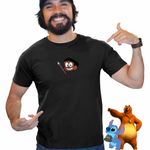 Fashion, accesorii si bijuterii - Barbati - Imbracaminte - Tricouri si bluze barbati - Tricou Barbati Desene Craig Dumbrava Cercetasi, negru, marime 2XL - Infinity.ro