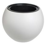 Casa si Gradina - Gradinarit si plante - Plante si ghivece - Ghivece si suporturi - Ghiveci Rotunde din Plastic Alb - Design Minimalist pentru Plante - Infinity.ro