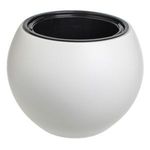 Casa si Gradina - Gradinarit si plante - Plante si ghivece - Ghivece si suporturi - Ghiveci Rotunde din Plastic Alb - Design Minimalist pentru Plante - Infinity.ro