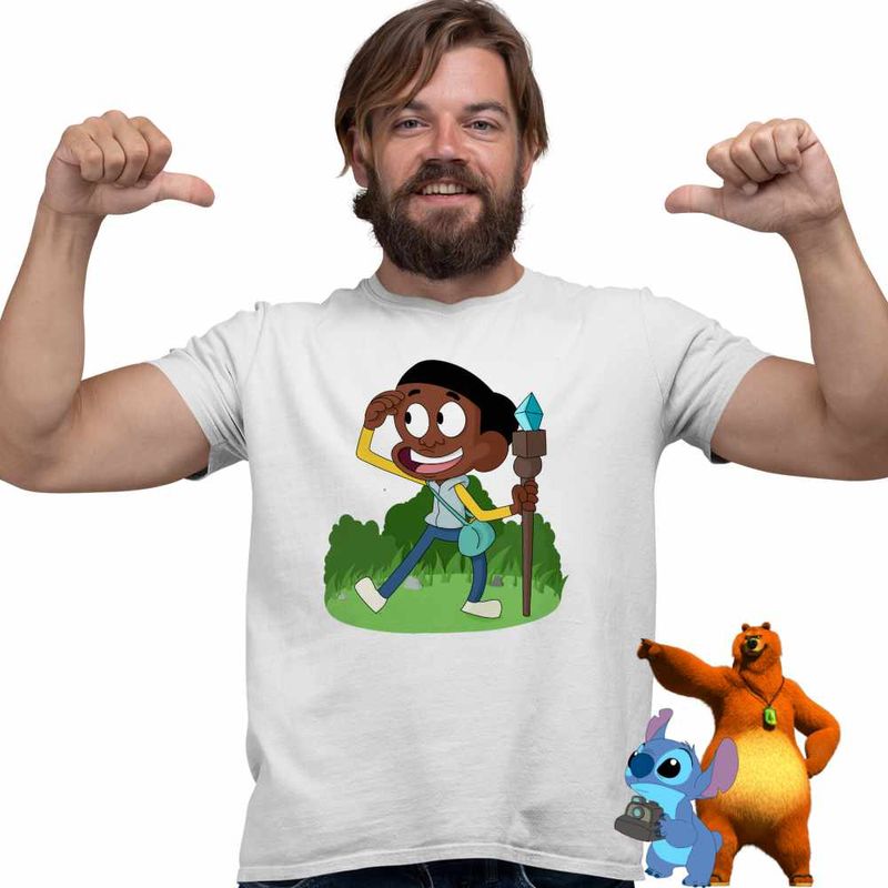Fashion, accesorii si bijuterii - Barbati - Imbracaminte - Tricouri si bluze barbati - Tricou Barbati Craig si Dumbrava, alb, marime XL - Infinity.ro