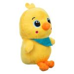 Jucarii, Copii si Bebe - Jucarii si jocuri - Jucarii de plus - Pui de plus mini galben cu esarfa, 15 cm - Infinity.ro