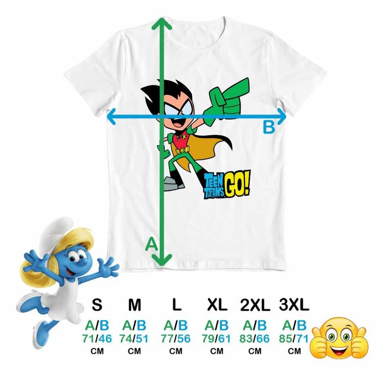 Fashion, accesorii si bijuterii - Barbati - Imbracaminte - Tricouri si bluze barbati - Tricou Barbati Robin Haideti Tineri Titani, alb, marime M - Infinity.ro
