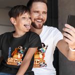 Fashion, accesorii si bijuterii - Barbati - Imbracaminte - Tricouri si bluze barbati - Tricou Barbati Craig Dumbrava Grizzy Lemingii Grizi, negru, marime S - Infinity.ro