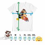 Fashion, accesorii si bijuterii - Barbati - Imbracaminte - Tricouri si bluze barbati - Tricou Barbati Daffy Duck Tasmanian Devil Taz Yosemite Sam, alb, marime 2XL - Infinity.ro