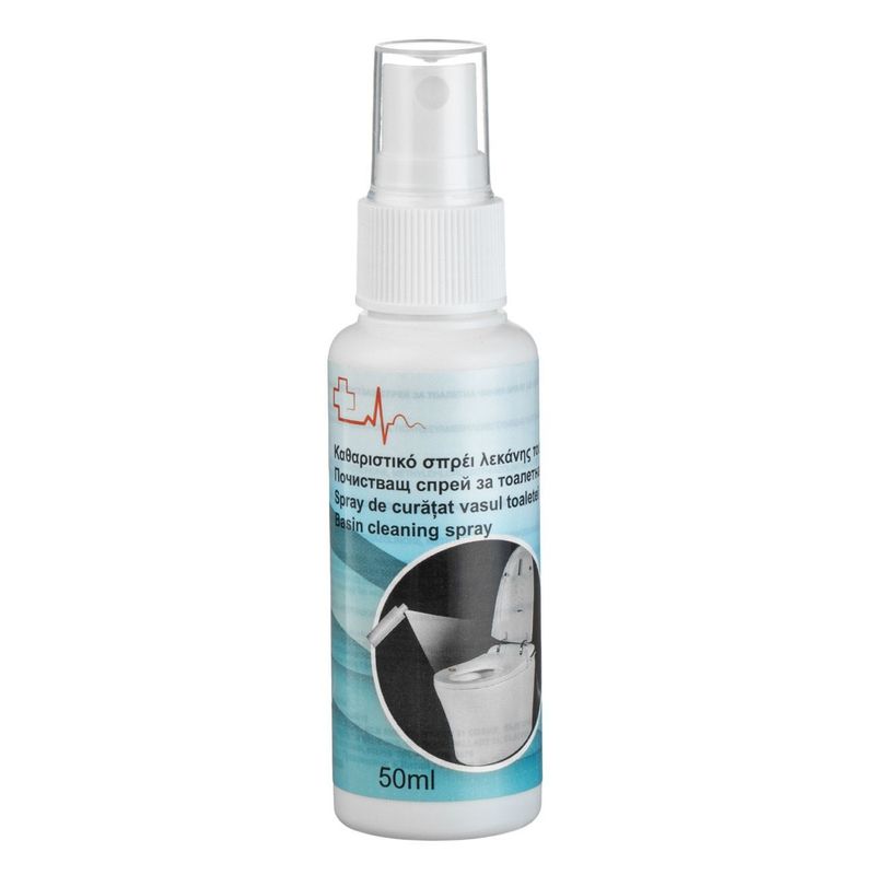 Market - Curatenie si intretinere casa - Produse baie - Produse dezinfectante - Spray de curatat vas de toaleta, 50 ml, ambalaj de calatorie - Infinity.ro