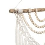 Casa si Gradina - Decoratiuni - DIY - Sabloane decorative pereti - Macrame de Perete Ecru din Bumbac cu Franjuri - Decorare Boho - Infinity.ro