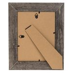 Casa si Gradina - Decoratiuni - Obiecte decorative - Accesorii decorative - Rama foto din lemn gri cu margine reliefata, 15x20cm - Infinity.ro