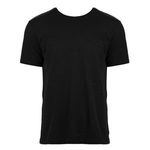 Fashion, accesorii si bijuterii - Barbati - Imbracaminte - Tricouri si bluze barbati - Tricou din Bumbac Negru pentru Barbati - Stil Clasic - Infinity.ro