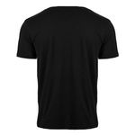 Fashion, accesorii si bijuterii - Barbati - Imbracaminte - Tricouri si bluze barbati - Tricou din Bumbac Negru pentru Barbati - Stil Clasic - Infinity.ro