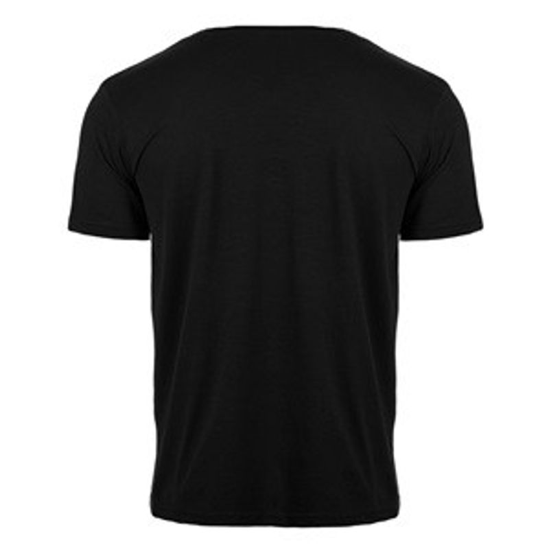 Fashion, accesorii si bijuterii - Barbati - Imbracaminte - Tricouri si bluze barbati - Tricou din Bumbac Negru pentru Barbati - Stil Clasic - Infinity.ro