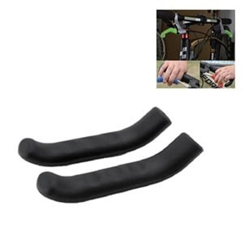 Sport si Outdoor - Ciclism - Piese pentru biciclete - Frane biciclete - Protectii pentru frane de bicicleta, PVC, Negre, 2 bucati - Infinity.ro