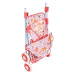 Jucarii, Copii si Bebe - Jucarii si jocuri - Papusi si accesorii - Carucioare papusi si accesorii - Carucior Roz cu Modele Animale pentru Papusi - Infinity.ro