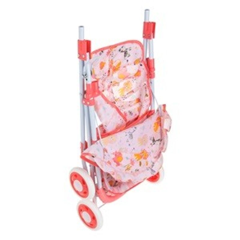 Jucarii, Copii si Bebe - Jucarii si jocuri - Papusi si accesorii - Carucioare papusi si accesorii - Carucior Roz cu Modele Animale pentru Papusi - Infinity.ro