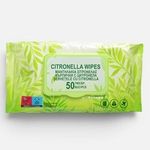 Jucarii, Copii si Bebe - Scutece si consumabile copii - Servetele umede - Servetele umede cu citronela, 50 bucati - Infinity.ro