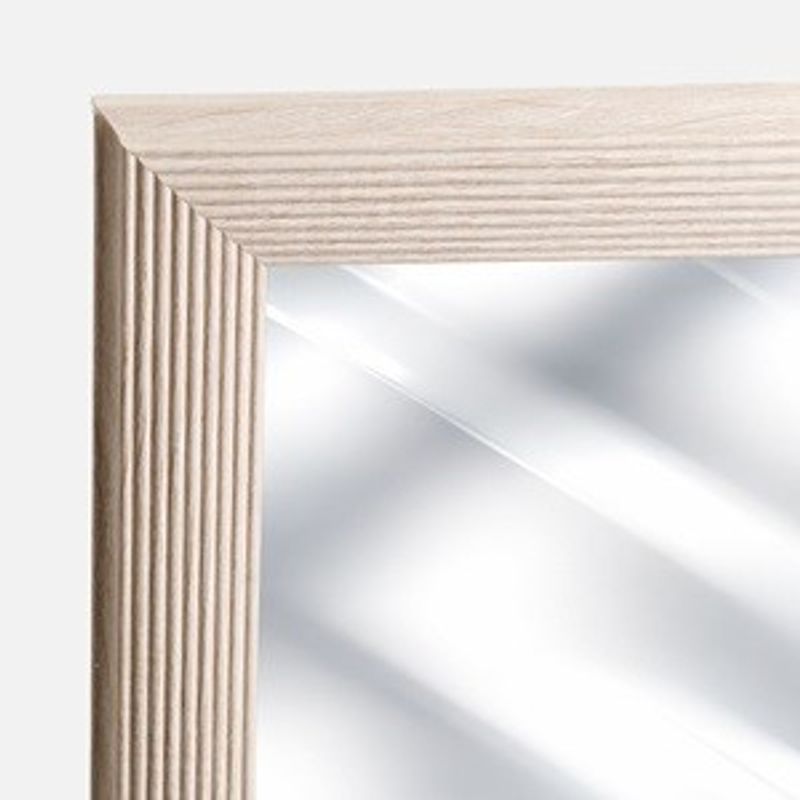 Casa si Gradina - Decoratiuni - Oglinzi - Oglinda de perete din lemn, 36x126 cm, culoare naturala - Infinity.ro