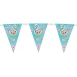 Casa si Gradina - Decoratiuni - Decoratiuni petrecere - Accesorii pentru petrecere - Ghirlanda cu Steagulete de Petrecere Ciel Lebada 3.6 m - 10 buc - Infinity.ro