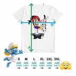 Fashion, accesorii si bijuterii - Barbati - Imbracaminte - Tricouri si bluze barbati - Tricou Barbati Mina Draculas Vampirul Iepuras, alb, marime M - Infinity.ro