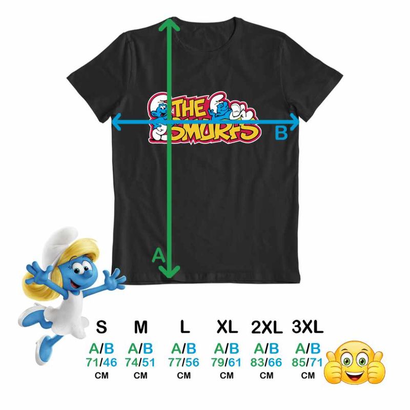Fashion, accesorii si bijuterii - Barbati - Imbracaminte - Tricouri si bluze barbati - Tricou Barbati Satul Strumfilor, negru, marime S - Infinity.ro