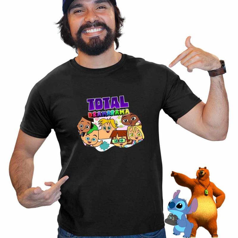 Fashion, accesorii si bijuterii - Barbati - Imbracaminte - Tricouri si bluze barbati - Tricou Barbati Gradinita Dramei Totale Copilarie Dramarama, negru, marime 2XL - Infinity.ro