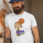 Fashion, accesorii si bijuterii - Barbati - Imbracaminte - Tricouri si bluze barbati - Tricou Barbati Total Dramarama Izzy, alb, marime 2XL - Infinity.ro