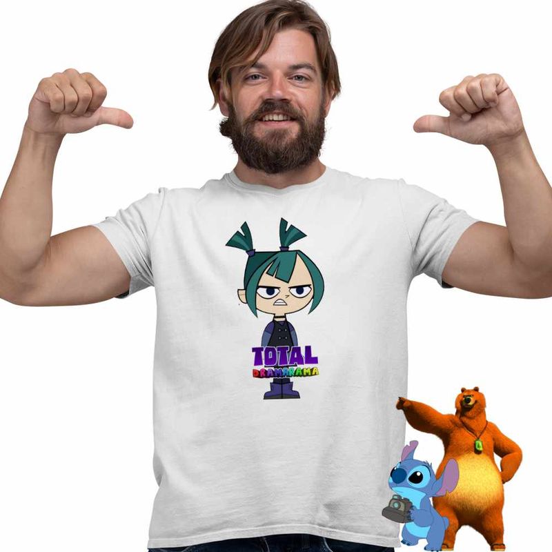 Fashion, accesorii si bijuterii - Barbati - Imbracaminte - Tricouri si bluze barbati - Tricou Barbati Gradinita Dramei Totale Gwen, alb, marime S - Infinity.ro