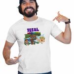 Fashion, accesorii si bijuterii - Barbati - Imbracaminte - Tricouri si bluze barbati - Tricou Barbati Gradinita Dramei Totale, alb, marime L - Infinity.ro