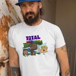 Fashion, accesorii si bijuterii - Barbati - Imbracaminte - Tricouri si bluze barbati - Tricou Barbati Gradinita Dramei Totale, alb, marime L - Infinity.ro