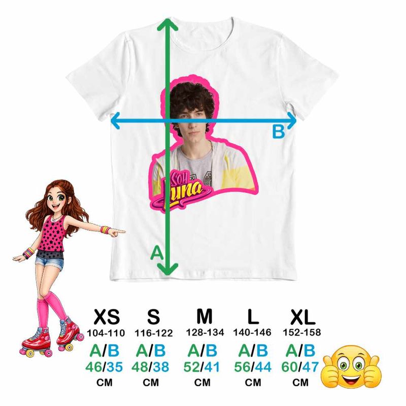 Fashion, accesorii si bijuterii - Copii - Imbracaminte copii - Tricouri copii - Tricou Copii Baieti Soy Luna Ramiro Ponce, alb, marime M Copii - Infinity.ro