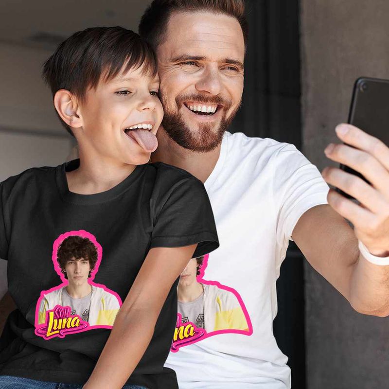 Fashion, accesorii si bijuterii - Copii - Imbracaminte copii - Tricouri copii - Tricou Copii Baieti Soy Luna Ramiro Ponce, alb, marime M Copii - Infinity.ro