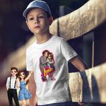 Fashion, accesorii si bijuterii - Copii - Imbracaminte copii - Tricouri copii - Tricou Copii Baieti Soy Luna Niric, alb, marime XL Copii - Infinity.ro