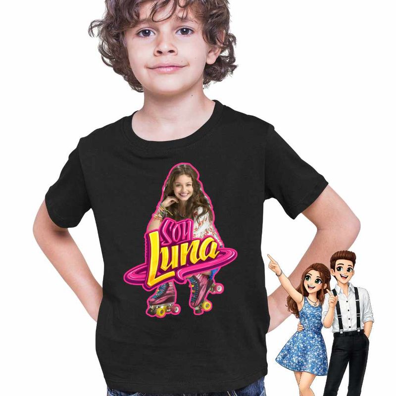 Fashion, accesorii si bijuterii - Copii - Imbracaminte copii - Tricouri copii - Tricou Copii Baieti Soy Luna Happy Life, negru, marime XS Copii - Infinity.ro