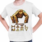 Fashion, accesorii si bijuterii - Copii - Imbracaminte copii - Tricouri copii - Tricou Copii Baieti Project Hail Mary Rocky Eridian Alien Engineer, alb, marime M Copii - Infinity.ro