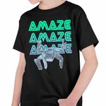 Fashion, accesorii si bijuterii - Copii - Imbracaminte copii - Tricouri copii - Tricou Copii Baieti Project Hail Mary Rocky Amaze Eridian Alien Engineer, negru, marime M Copii - Infinity.ro