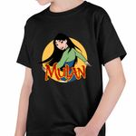 Fashion, accesorii si bijuterii - Copii - Imbracaminte copii - Tricouri copii - Tricou Copii Baieti Mulan Karate, negru, marime L Copii - Infinity.ro